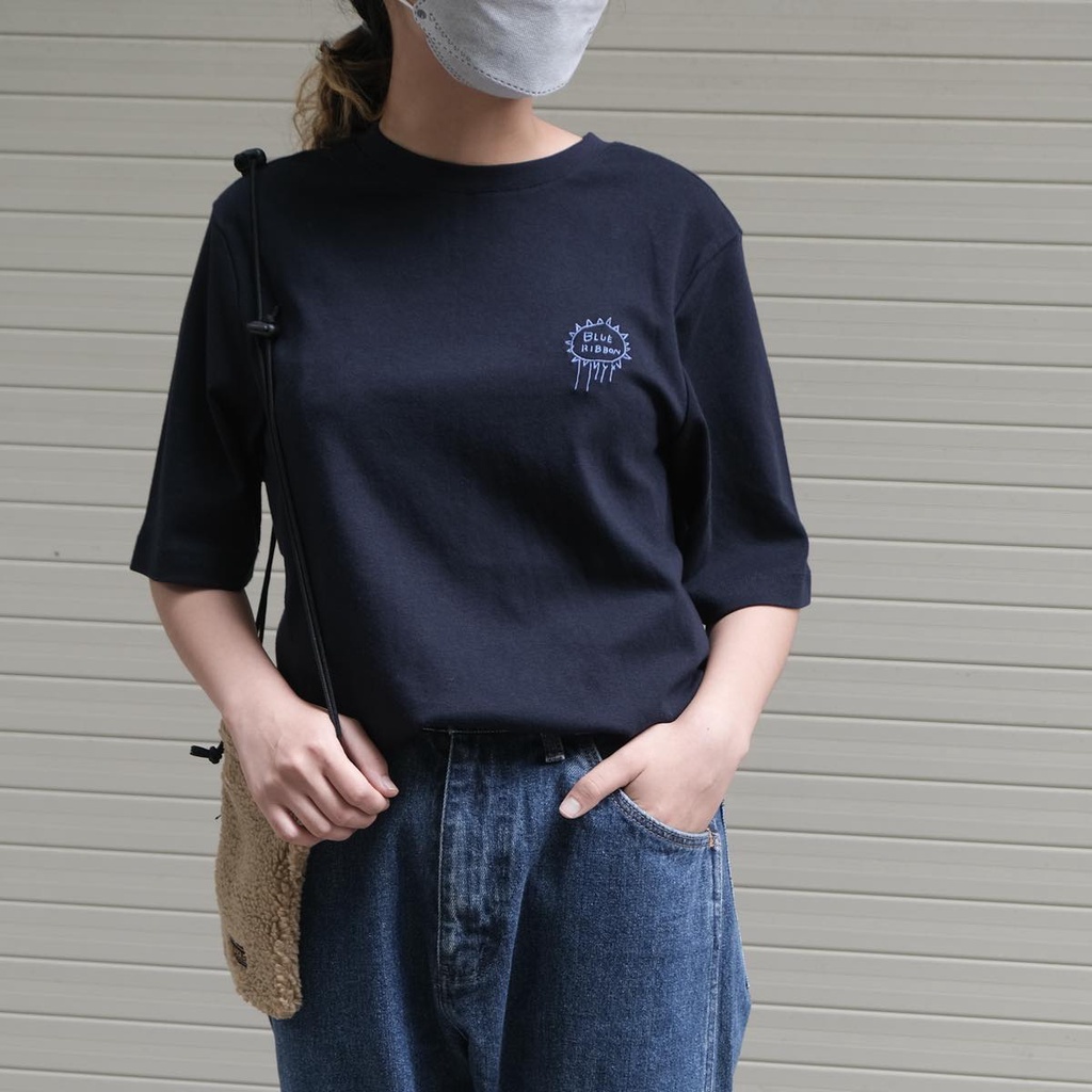 Áo thun nữ, áo phông tay lỡ cổ tròn chất cotton xuất dư Hàn Quốc