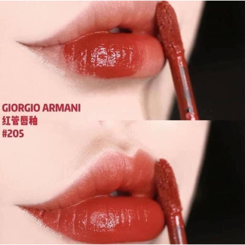 Son kem Giorgio Armani Lip Maestro màu 205 Flamma