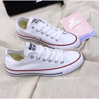 Giày Converse classic trắng cổ thấp