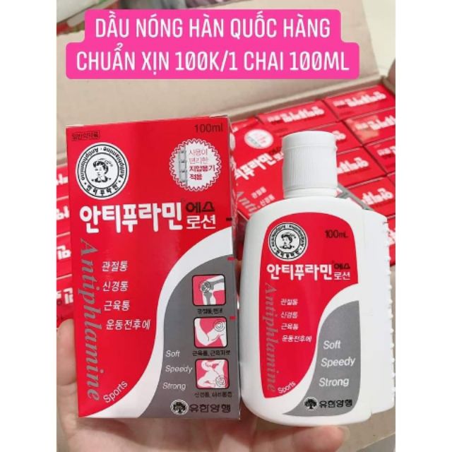 DẦU NÓNG HÀN QUỐC (100ML)