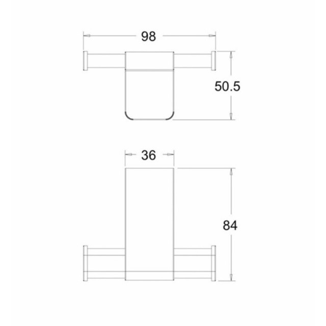 Acacia Evolution Móc Treo American Standard K-1381