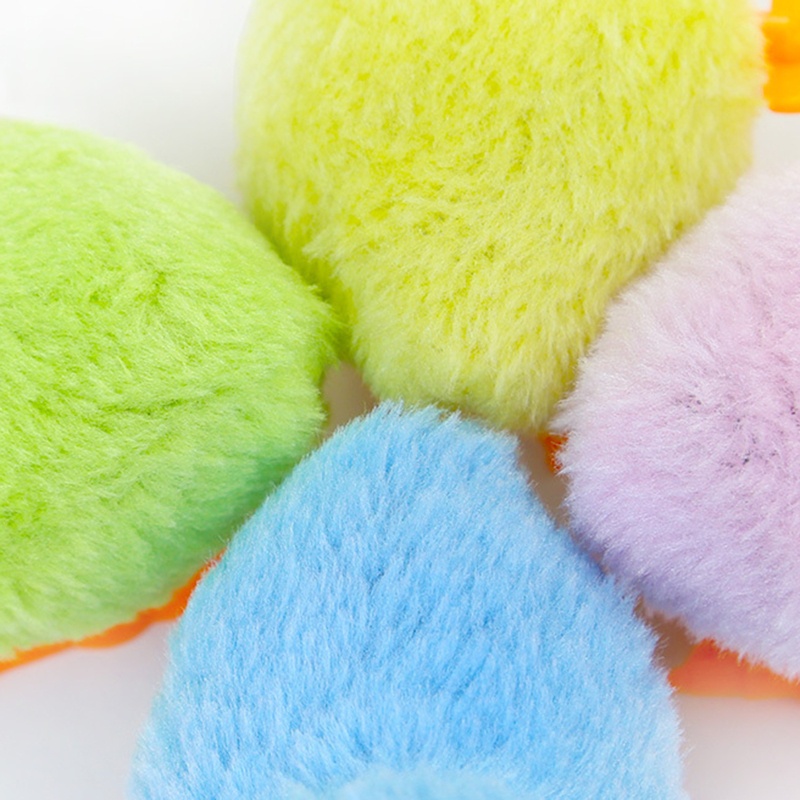 Gà con lông nhung nhảy bật lên dây cót dễ thương cho bé