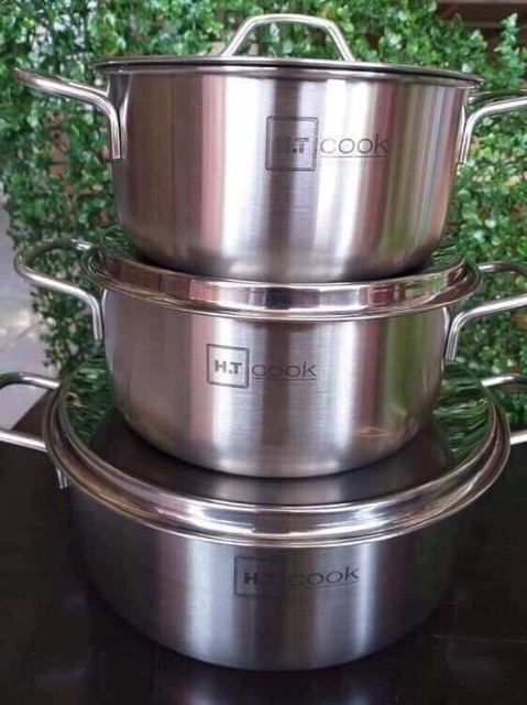 🥣BỘ NỒI HT.COOK INOX 430 CAO CẤP