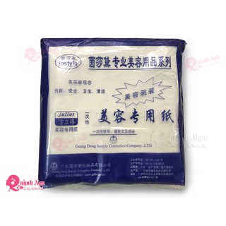 Giấy Vuông Lau Mặt Dùng Trong Spa