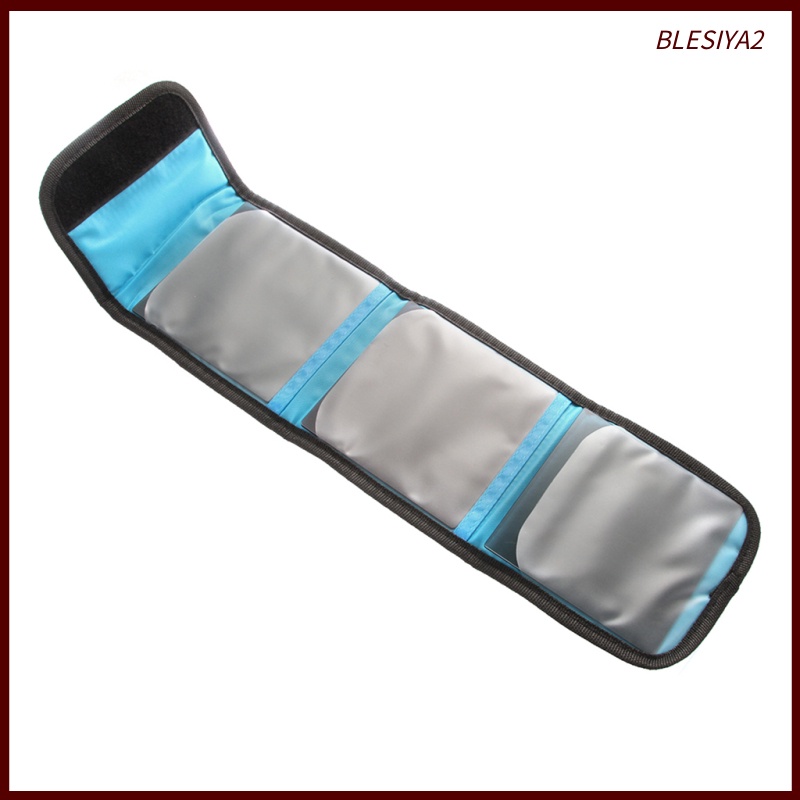 Bộ 2 Túi Lọc Máy Ảnh 3 Vít 25mm-82mm 3 Ngăn Tiện Dụng