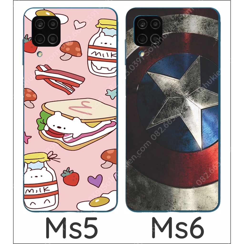 Ốp lưng Samsung A12 / A22 dẻo in hình mẫu dễ thương