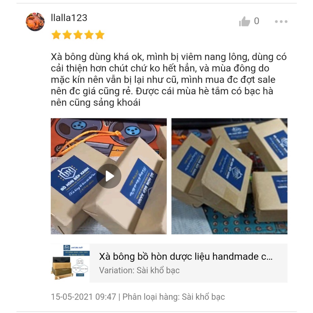 Xà bông bồ hòn cà phê tẩy tế bào chết, làm sạch sâu và thư giãn 120gr - Arislaro