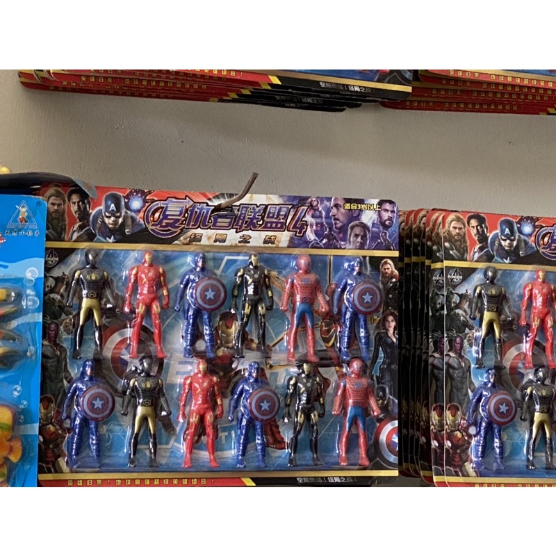 Vỉ 12con siêu nhân loại cực đẹp