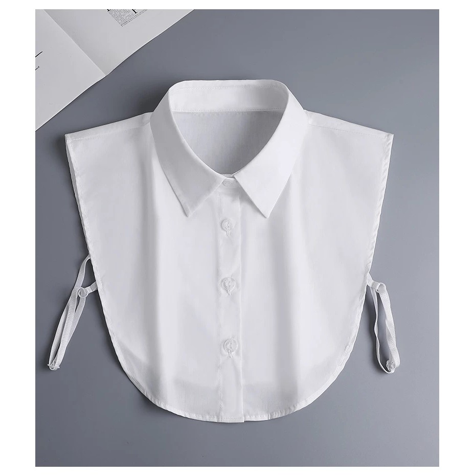 Cổ áo somi giả phong cách cổ điển phối đồ cực xinh - Form lên cứng cáp