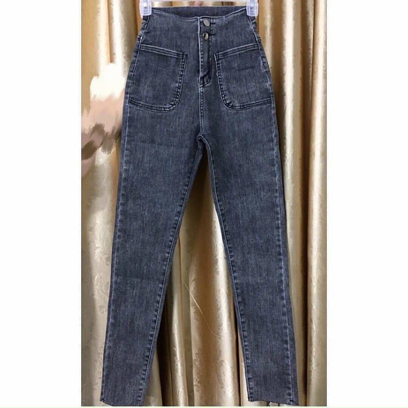 QUẦN JEANS CẠP SIÊU CAO TÚI VUÔNG- kèm hình thật chính chủ | WebRaoVat - webraovat.net.vn