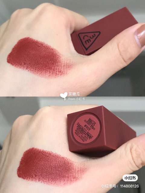 Son thỏi 3ce MOOD RECIPE MATTE LIP COLOR VER.1