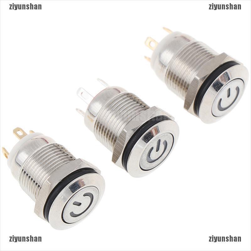 Công Tắc Nút Nhấn Bằng Kim Loại 12MM 3v Chất Lượng Cao