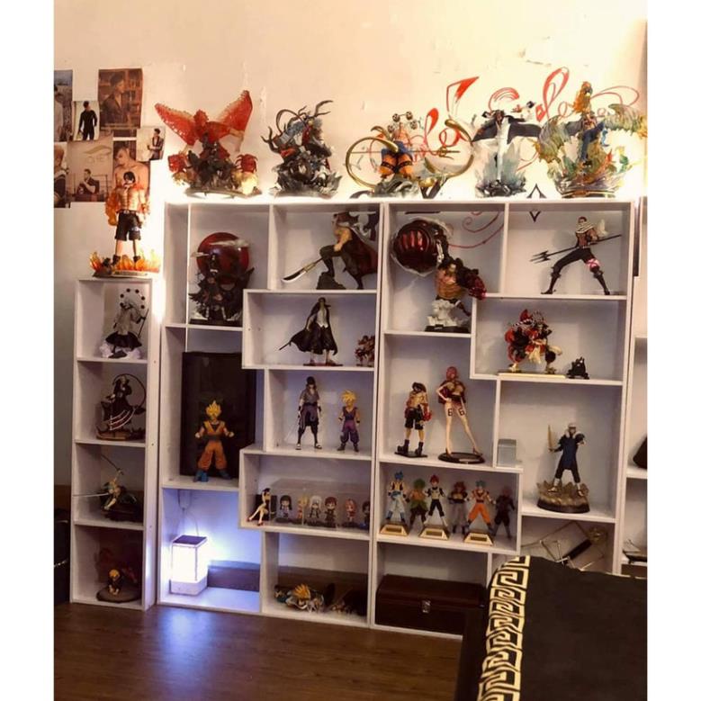 [FREESHIP] Kệ Sách Gỗ Chữ U, màu gỗ và màu trắng chất gỗ MDF dễ dàng lắp ráp, giảm giá lớn