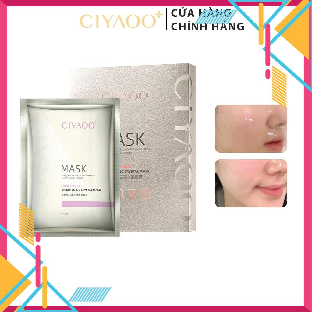Mặt Nạ Dưỡng Trắng Da CIYAOO Cấp Ẩm & Ngăn Ngừa Lão Hóa Da (05 Miếng/Hộp)