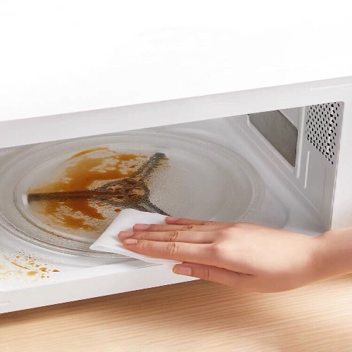 khăn giấy lau bếp đa năng 50 tờ, vải bi loại 1, hương liệu nhập khẩu, lau dầu mỡ, thấm hút nhanh
