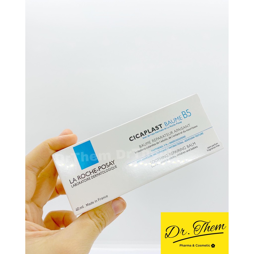 Kem Dưỡng B5 La Roche-Posay Cicaplast Baume B5 - 40ml &amp; 100ml - Làm Dịu Kích Ứng, Phục Hồi Làn Da