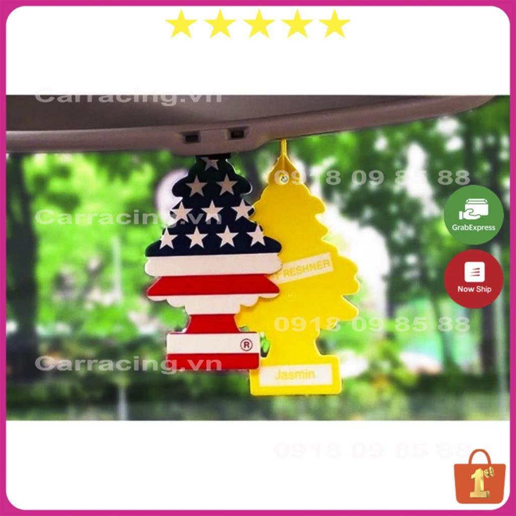 Cây Thông Thơm - Lá Thông Thơm Little Trees - Cao Cấp, Treo Xe Ô Tô, Tủ Quần Áo - Thay Thế Nước Hoa Ô Tô | BigBuy360 - bigbuy360.vn