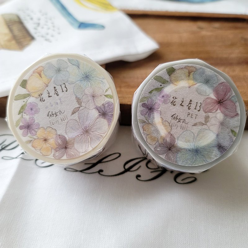 Meohime 𓃠 Peipan - Băng dán washi tape cánh hoa Flower 13