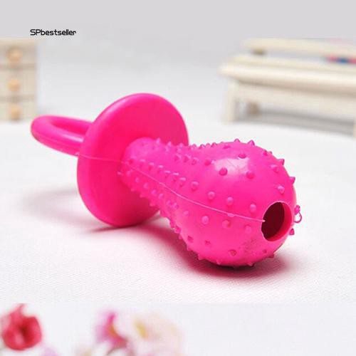 Đồ chơi núm vú giả hình chuông bằng cao su vui nhộn dành cho thú cưng