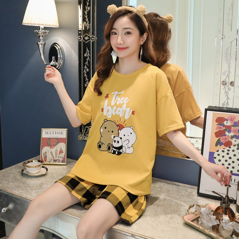 Bộ Ngủ Nữ Siêu Dễ thương- Đồ Bộ Mặc Nhà Cute N02_GUU