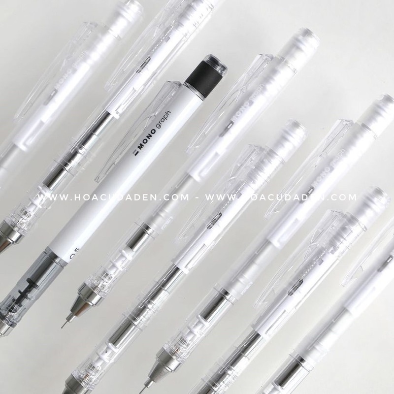 Bút Chì Bấm Tombow Mono Graph White