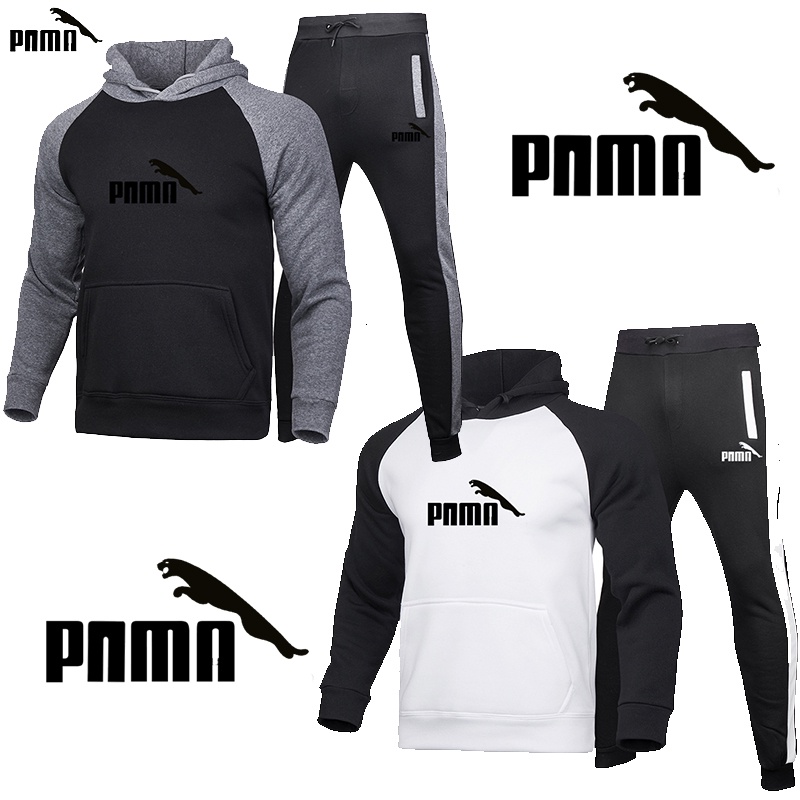 Set Đồ Thể Thao Puma Gồm Áo Hoodie Lông Tay Dài Và Quần Dài Thời Trang Harajuku 2022 Cho Nam Và Nữ