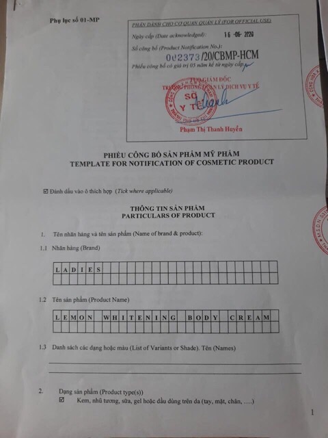 KEM BODY CHANH LEMON CHÍNH HÃNG QLADY | BigBuy360 - bigbuy360.vn