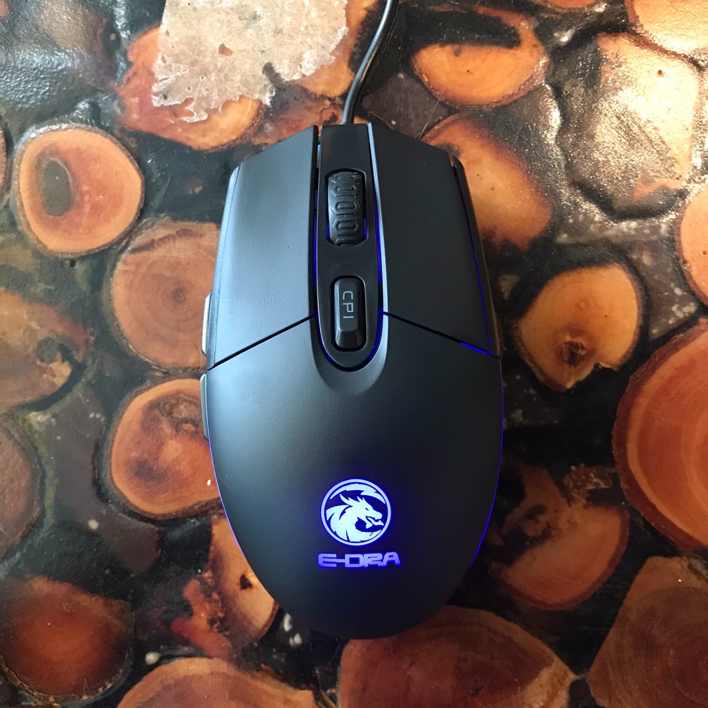 Chuột chơi game, Led RGB Chính hãng E-Dra EM6102, BH 24 Tháng Toàn Quốc - Gaming Mouse Edra 6102 RGB Led