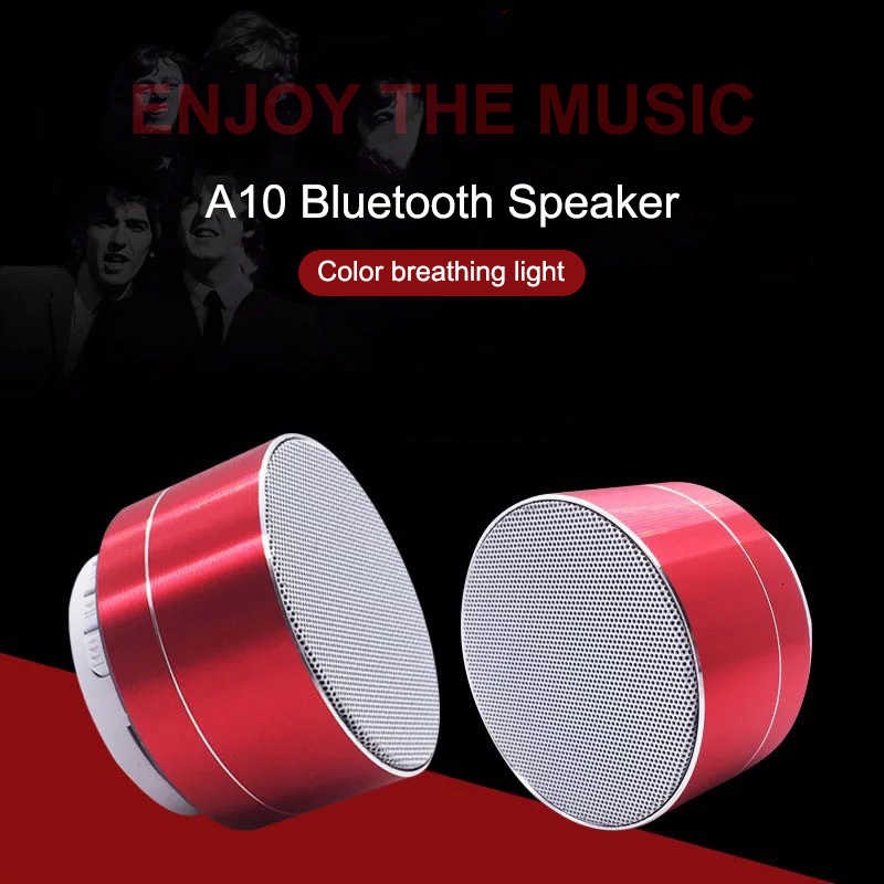 Loa Bluetooth Không Dây Mini Hỗ Trợ Thẻ Tf Có Mic