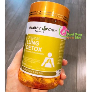Viên thải độc phổi Healthy Care Original Lung Detox