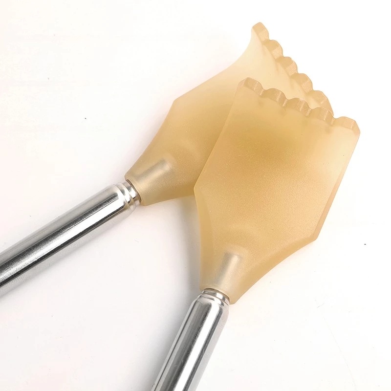 [Hàng mới về] Cây Gãi Lưng Bằng Thép Không Gỉ Có Thể Điều Chỉnh Thoải Mái Tiện Lợi