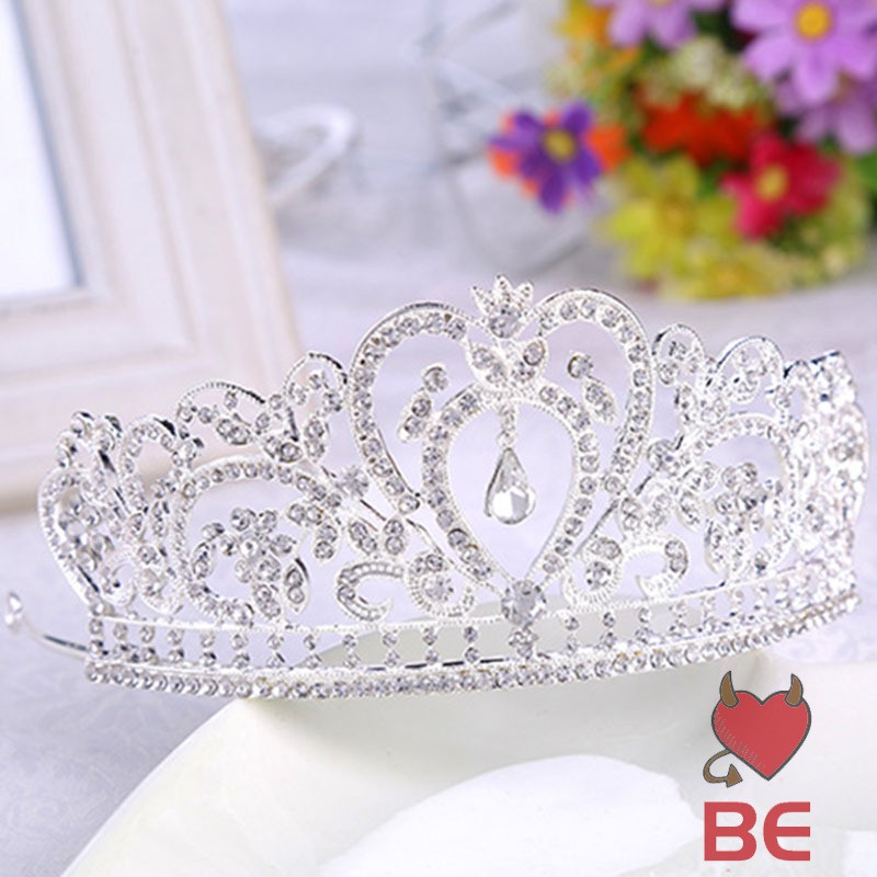 YADORNOS Vương Miện Đính Đá Lấp Lánh Sang Trọng Tỏa sáng Cho Cô Dâu