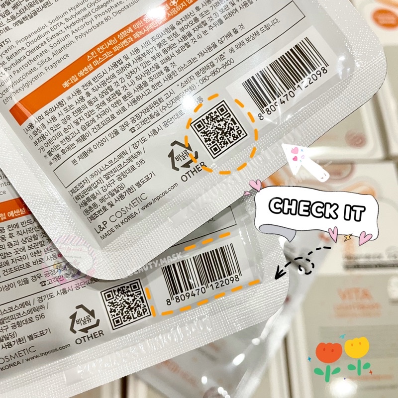 ✨ Mặt nạ dưỡng trắng sáng da Vita Lightbeam Mediheal Hàn Quốc