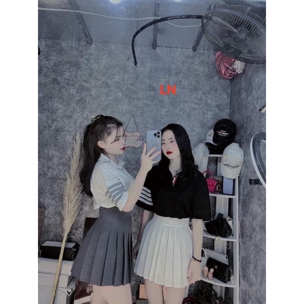 Áo polo vạch tay LN12