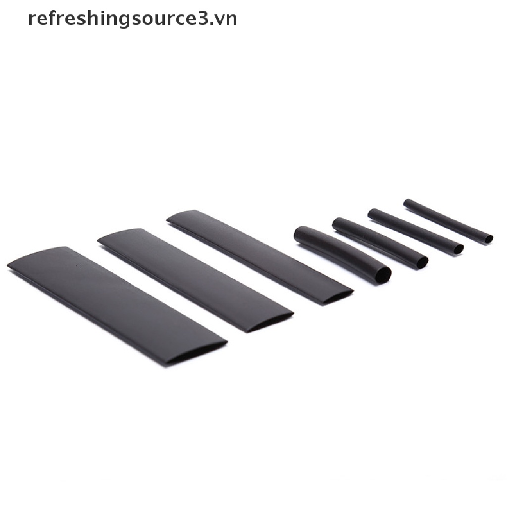 Set 127 ống co nhiệt màu đen thời trang