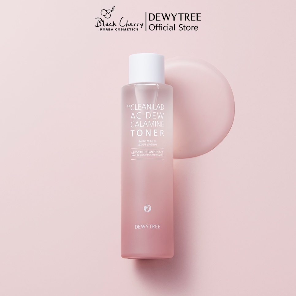 Nước hoa hồng cho da dầu mụn Dewytree The Clean Lab AC DEW Calamine Toner 200ml