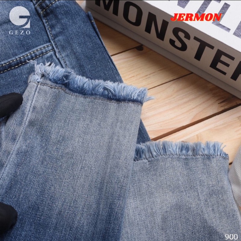 Quần Jean Nam In Chữ Vá Rách Gối Phong Cách Soái Ca Mẫu Mới AD900 | BigBuy360 - bigbuy360.vn