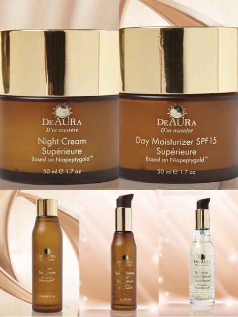 Gel mắt vàng 24k Deaura