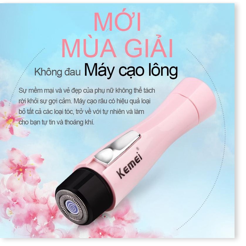 Máy triệt lông vĩnh viễn, triệt lông nách, lông mu, lông bikini, tay và chân Kemei SNS01 | BigBuy360 - bigbuy360.vn