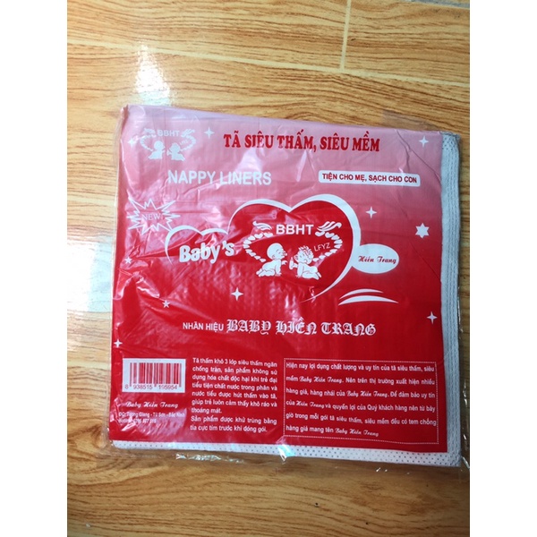 Miếng lót phân su Hiền Trang ( 10 miếng)