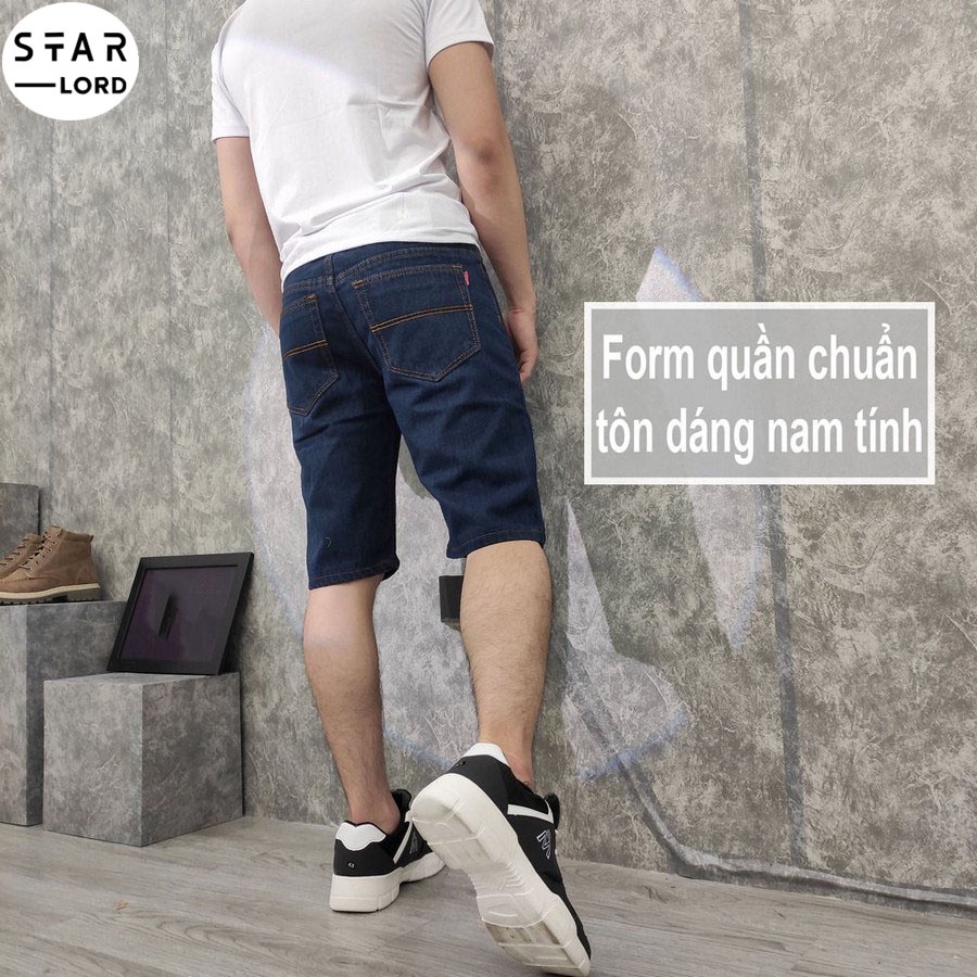 Quần short nam vải jean dày đẹp chuẩn form dáng SL393 StarLord