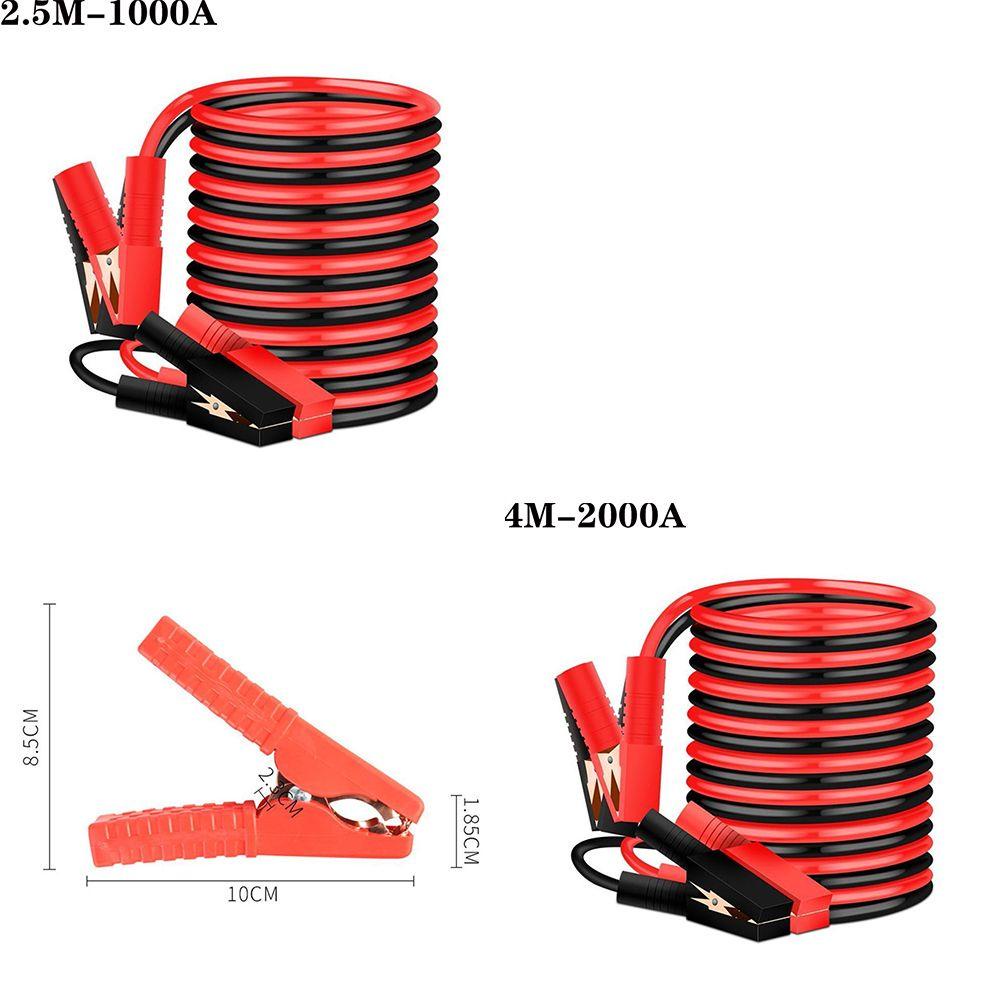 Dây Cáp Khởi Động Khẩn Cấp 4M / 2000 Amp 2.5M / 1000 Amp Chuyên Dụng