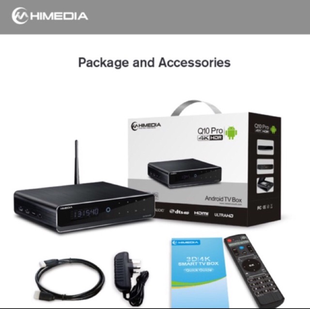 Đầu Android box TV HIMEDIA Q10 Pro Bóng đá K+, karaoke... rất nhiều ứng dụng giải trí trên CH Play.