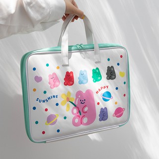 TÚI XÁCH ĐỰNG IPAD/LAPTOP YUZI JELLY BEAR 1662