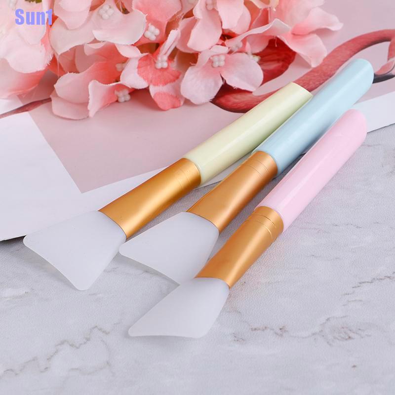 (Hàng Mới Về) Cọ Silicone Phẳng Chăm Sóc Da