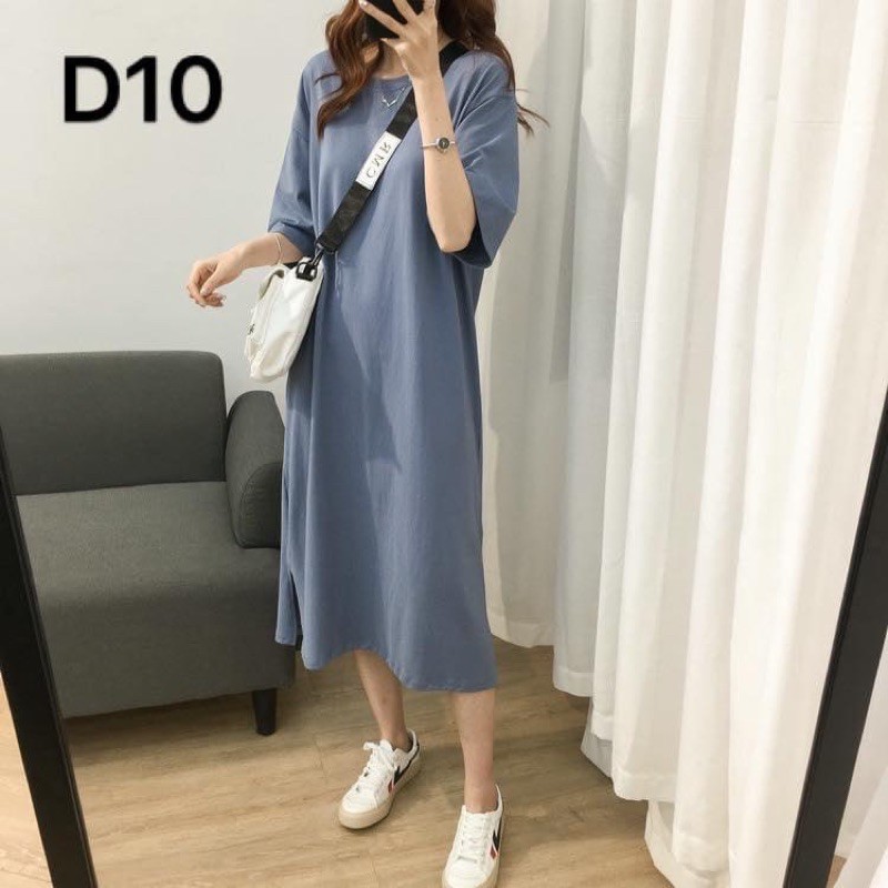 Váy Xuông Dài Rộng Đủ Size 40-85kg, Chất Cotton Tici, Váy Dài Form Rộng, Bầu Bí Mặc Thoải Mái | BigBuy360 - bigbuy360.vn
