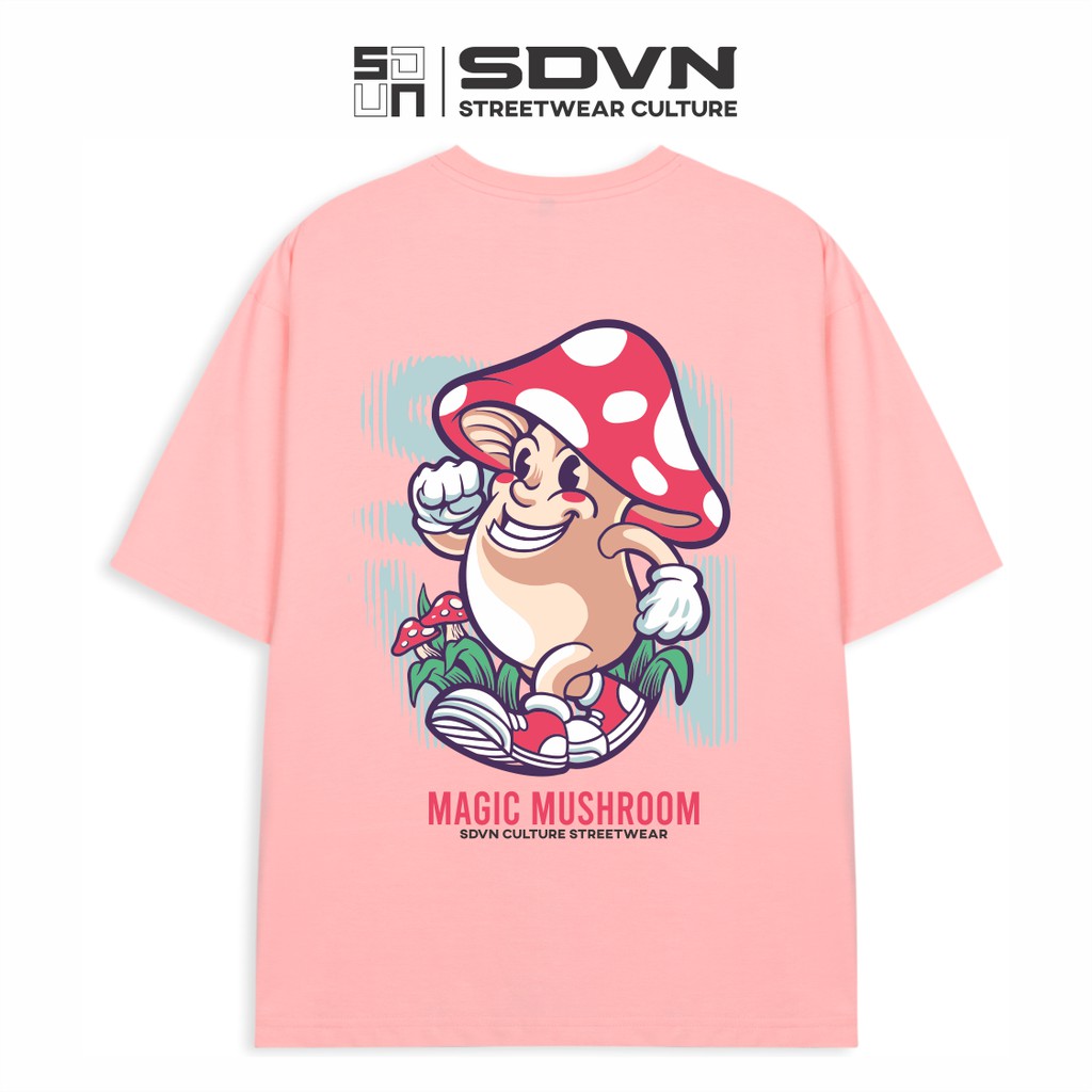 Áo Thun Unisex Nam Nữ SDVN Magic Mushroom