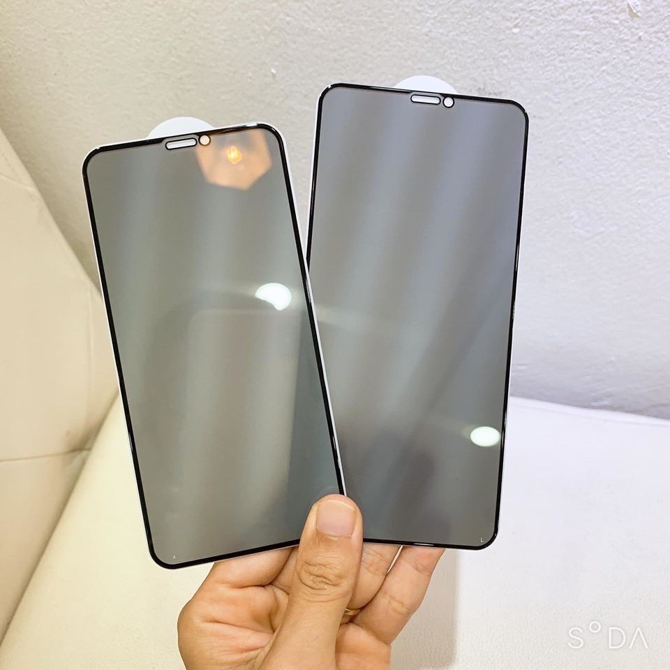 Kính cường lực chống trộm full màn Tê giác - full màn - full dòng 6 đến 12 pro max