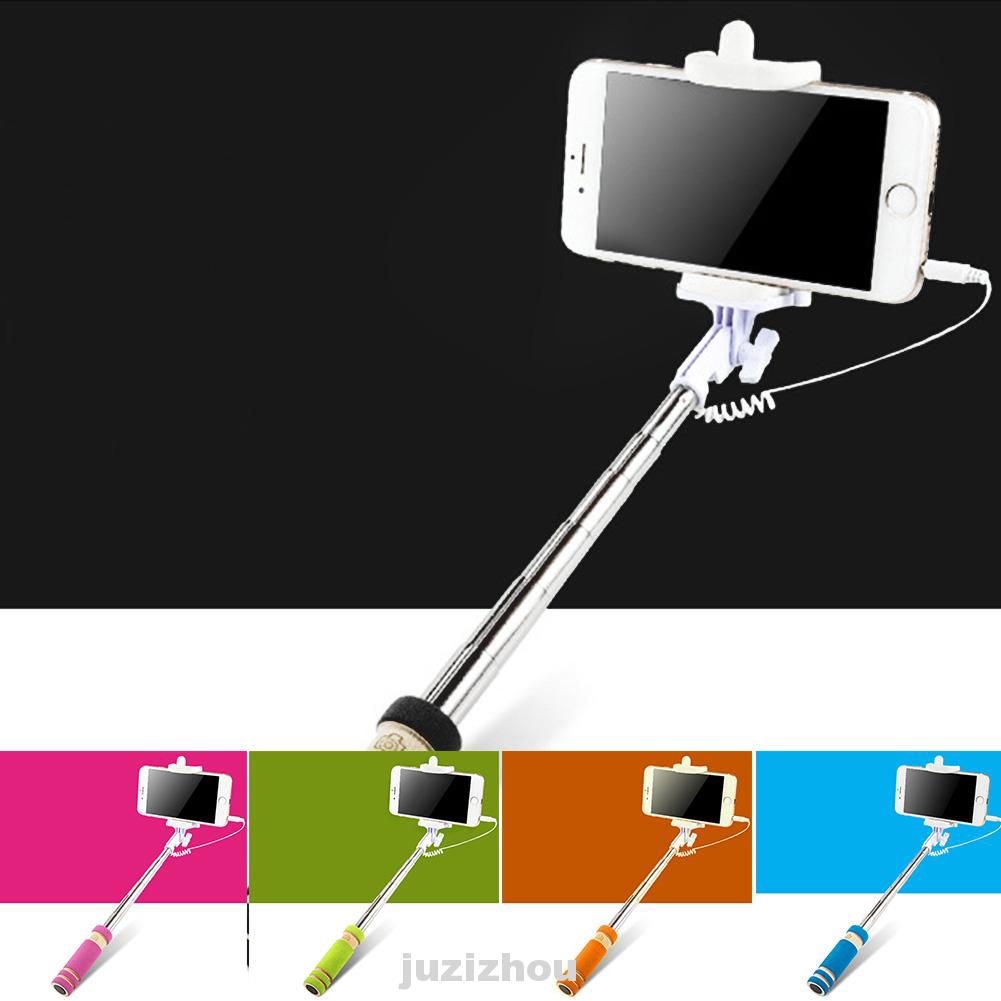 Remote Shutter Universal Mobile Phone Handheld Extendable Mini Portable Selfie Stick