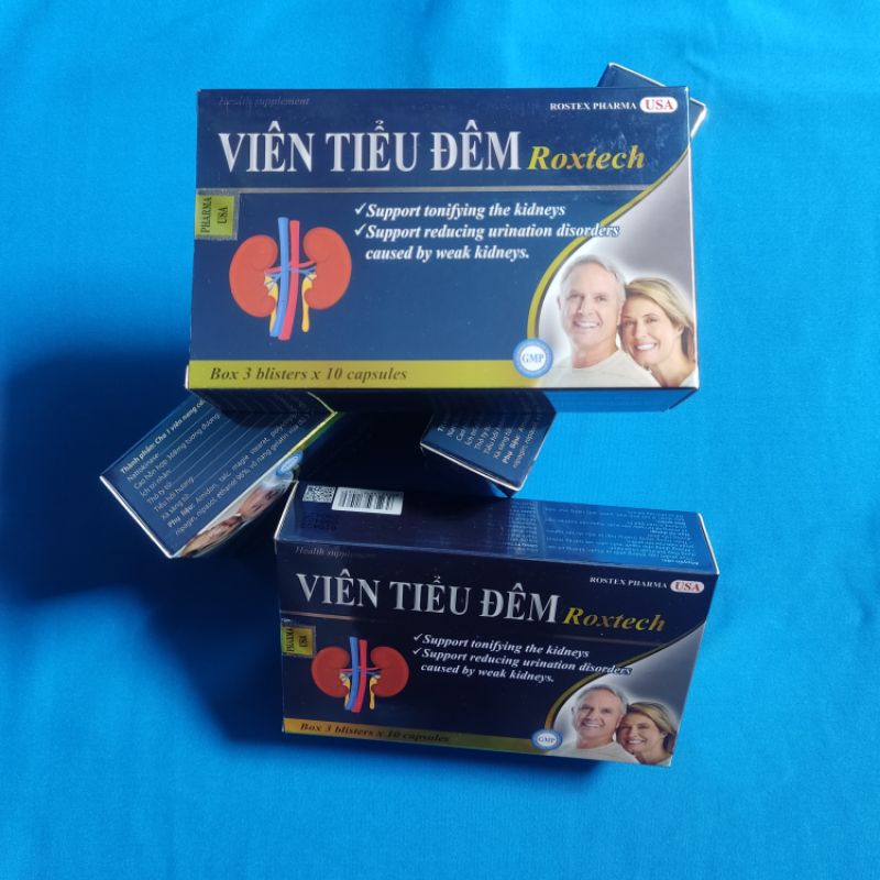 Viên tiểu đêm Roxtech bổ thận giảm rối loạn và đi nhiều